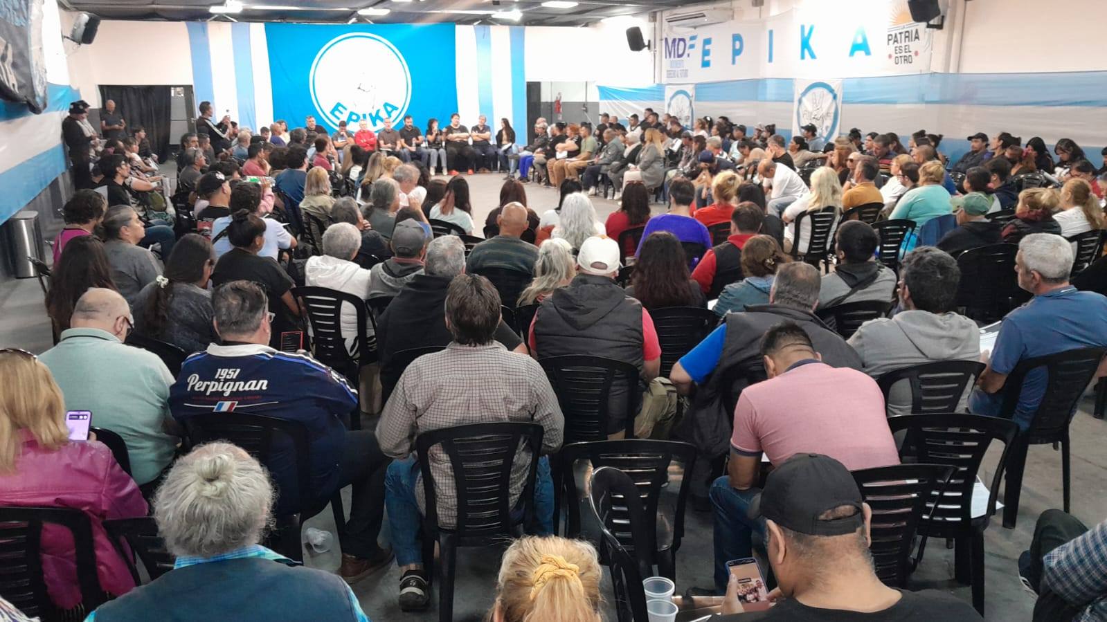 Imagen de Militar con esperanza: plenario de referentes territoriales de Epika